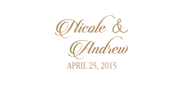 Nicole and Andrew Beaulieu's Wedding